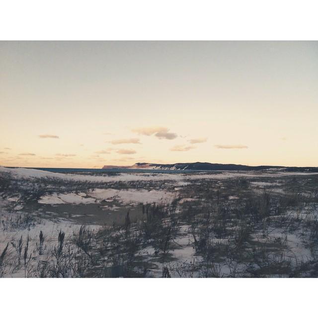 January 12th, 2015:
While exploring the coast of Lake Michigan with Samantha within the first few months of moving to Northern Michigan Emilio took this shot.
