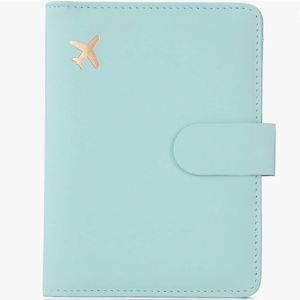 Melsbrinna Premium Leather Passport Case, Waterproof