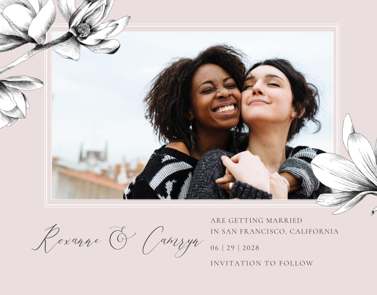 Novela Photo | Blush | Zola Save The Dates