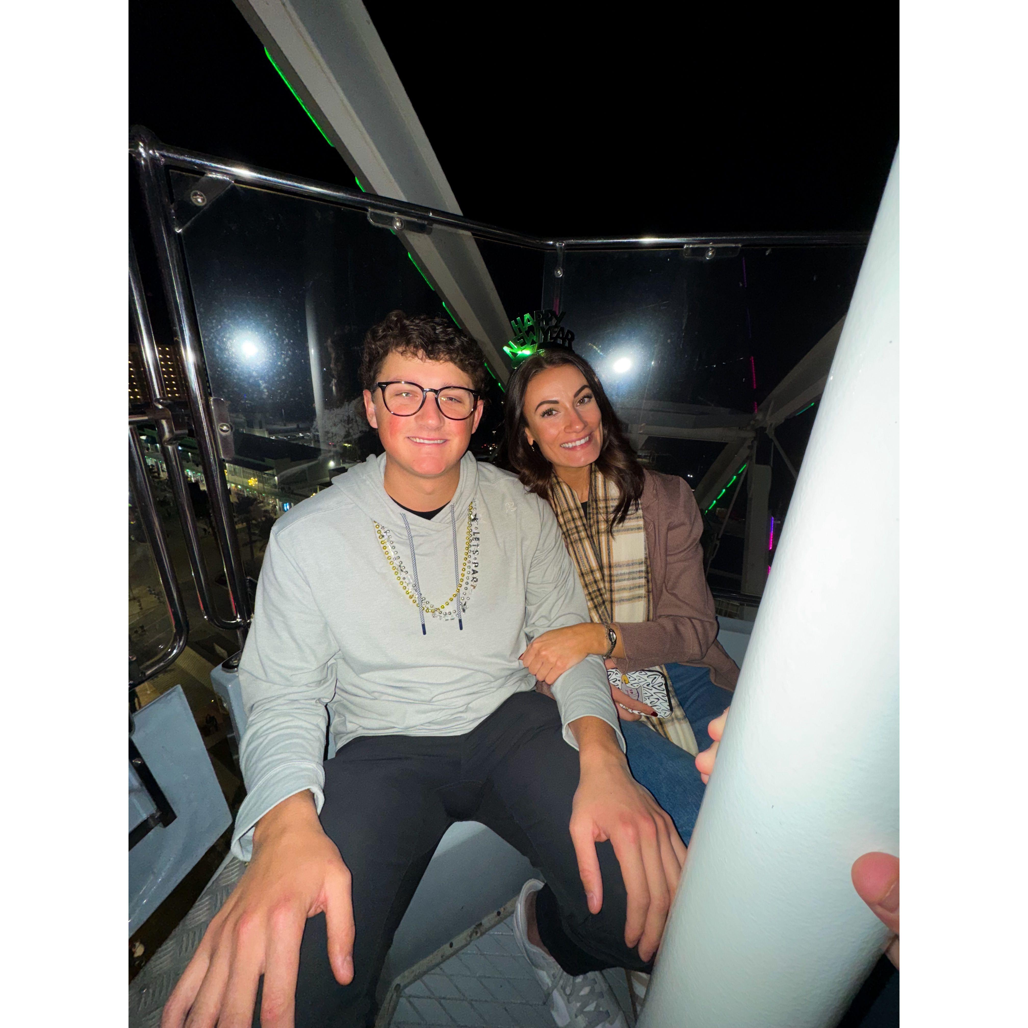 Reese did not like the Farris wheel