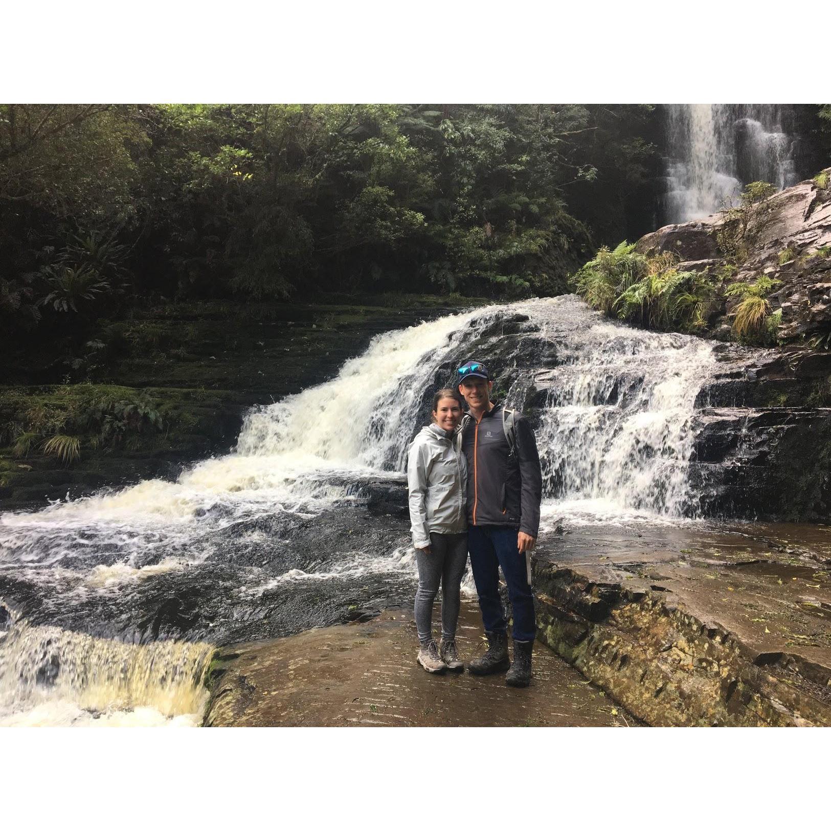 Hiking in New Zealand, looking for Frodo.