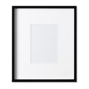 Black Lacquer Gallery Picture Frame, 5" X 7"