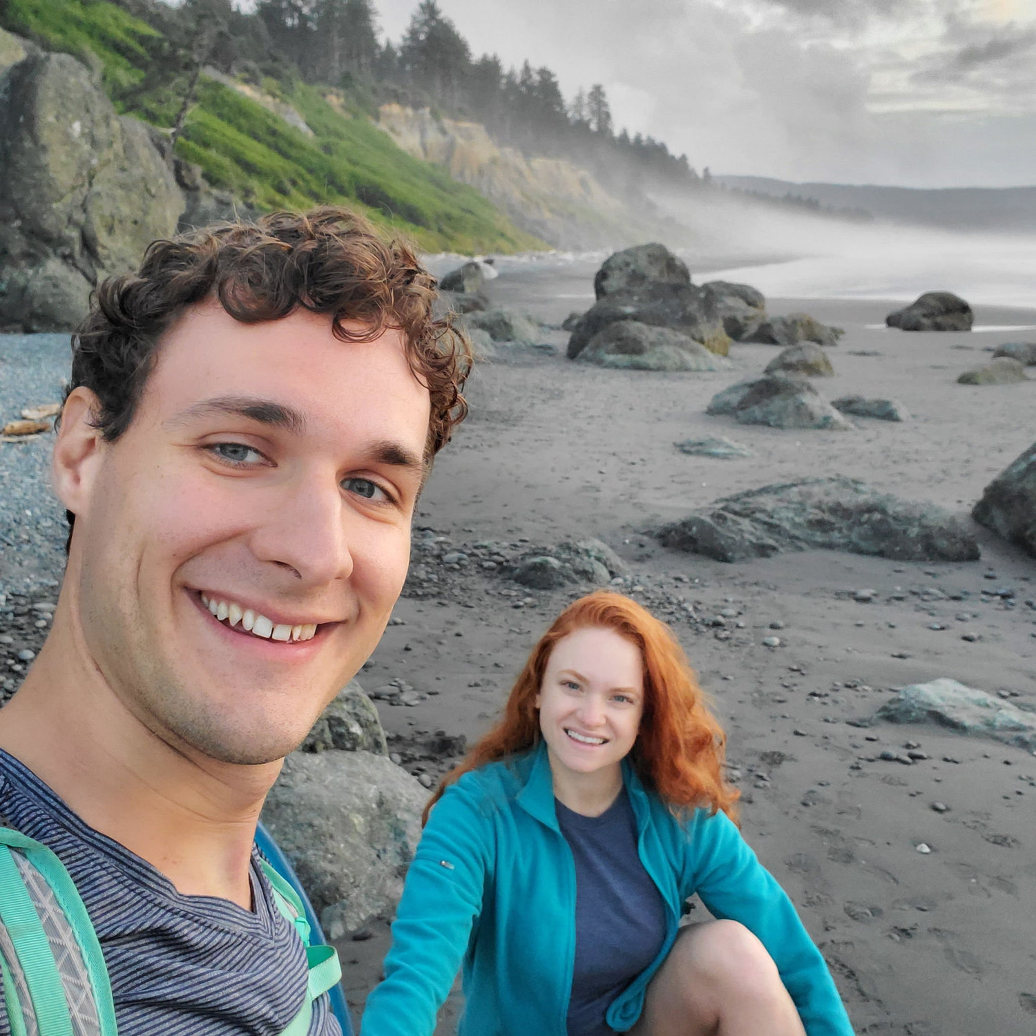 July 2020: Our first trip together to Washington