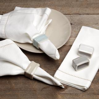 Cook & Host Ceramic Napkin Ring