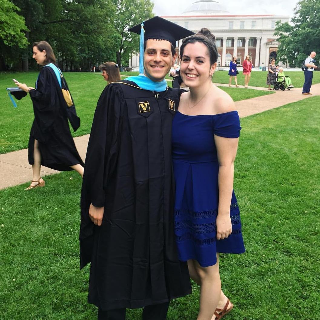 Vanderbilt Graduation (2 of 3) in 2017, Zach gets his M.Ed.!