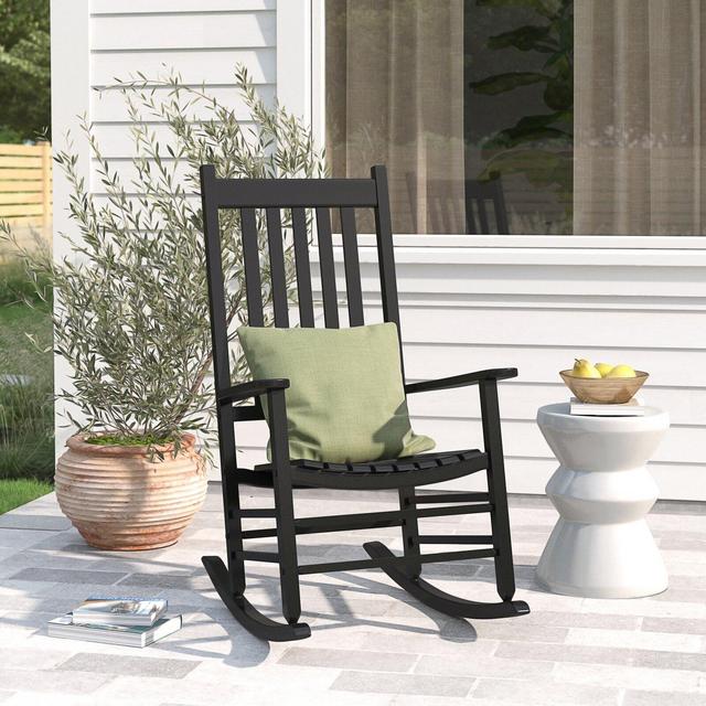 Outdoor Zuri Rocking Solid Wood Chair