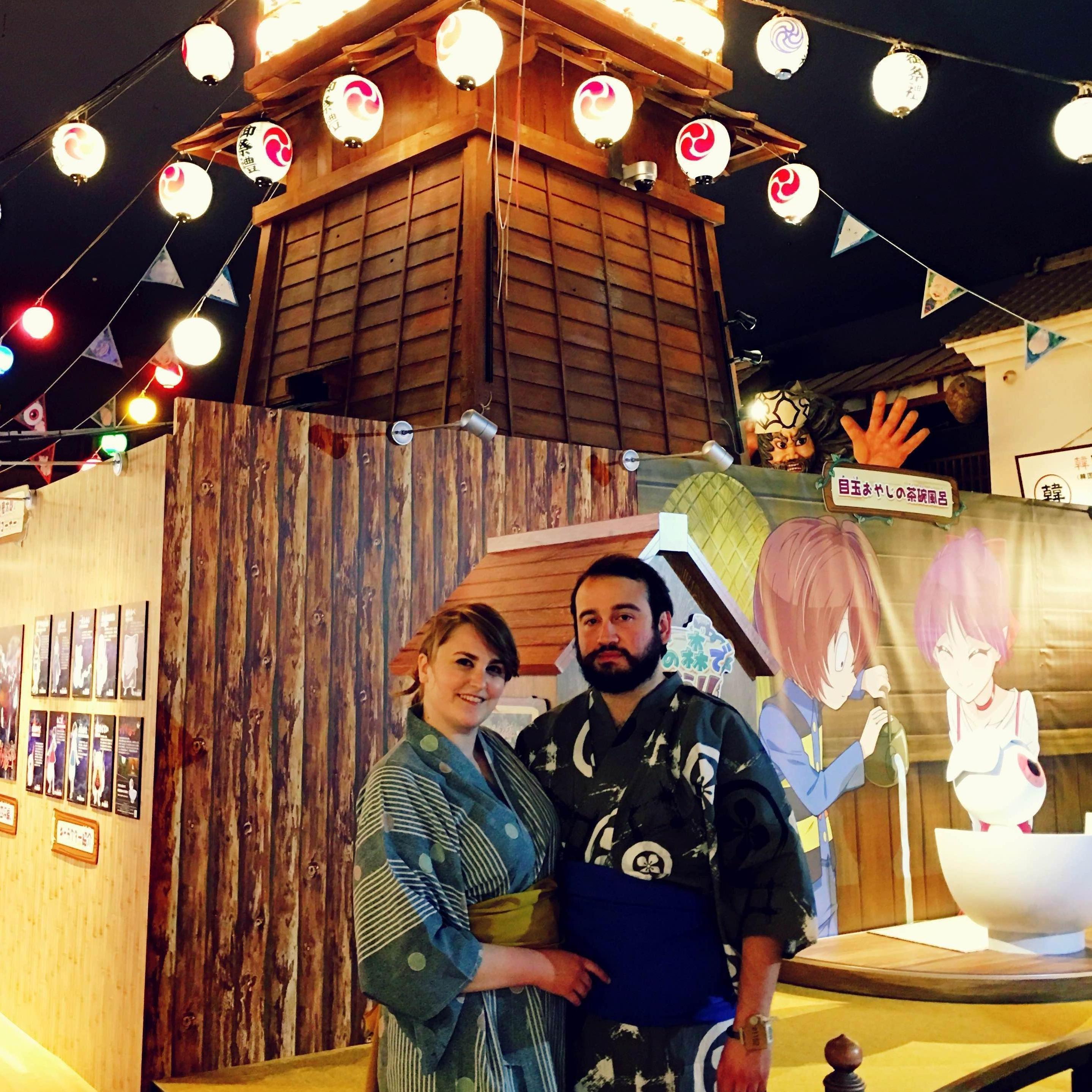 Odaiba Ōedo-Onsen Monogatari in Japan/ September 2019