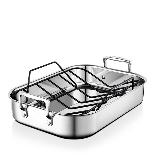Le Creuset Small Roasting Pan w/ Nonstick Rack