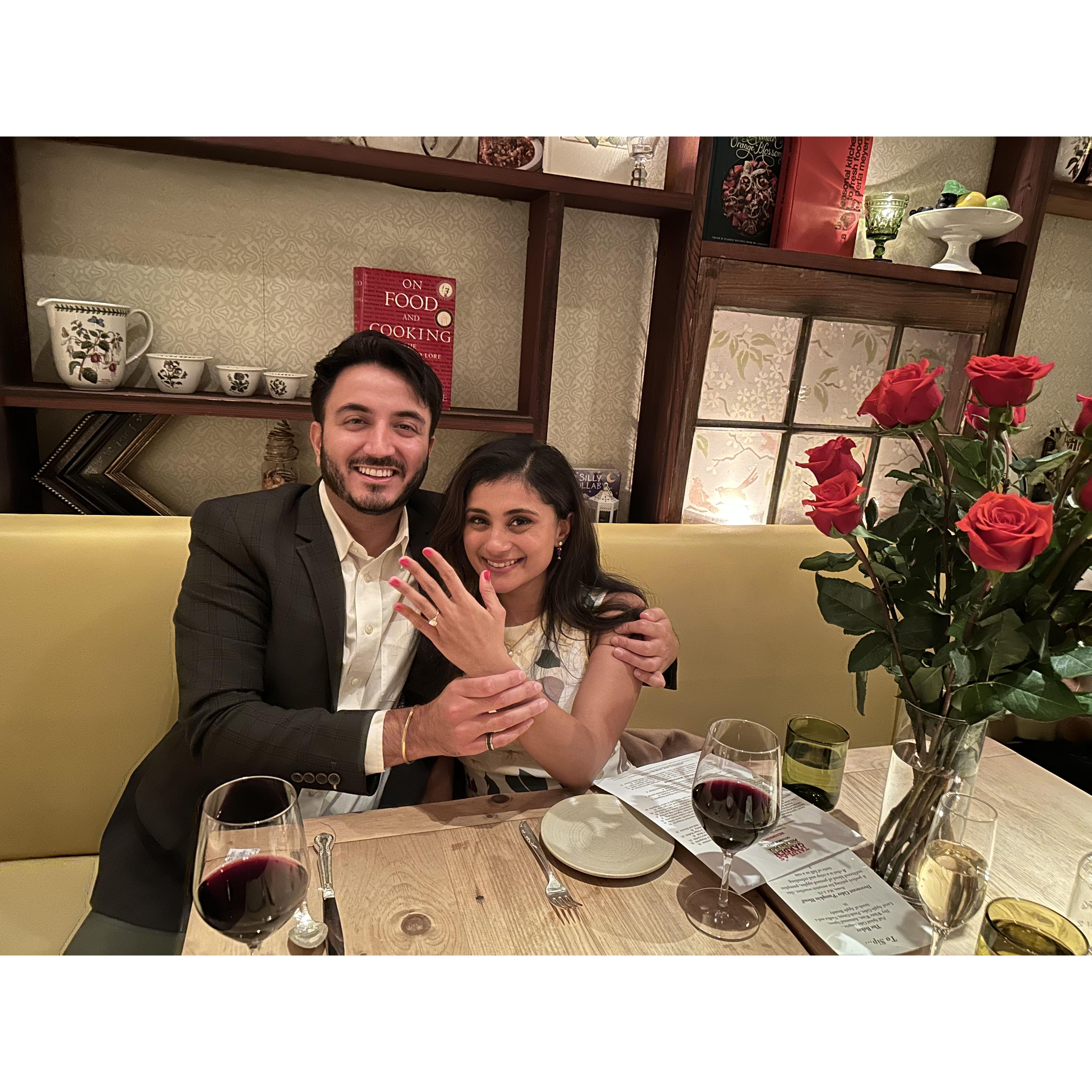 Engagement Dinner