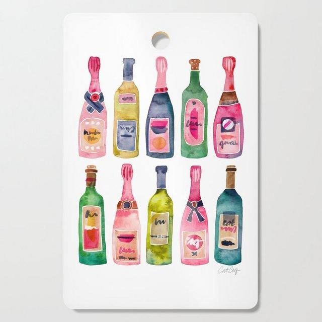Champagne Collection Cutting Board
