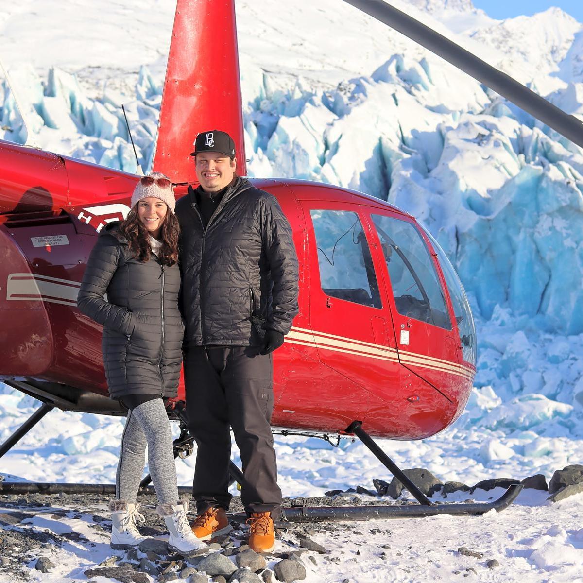 Our first solo trip together, we loved Alaska!