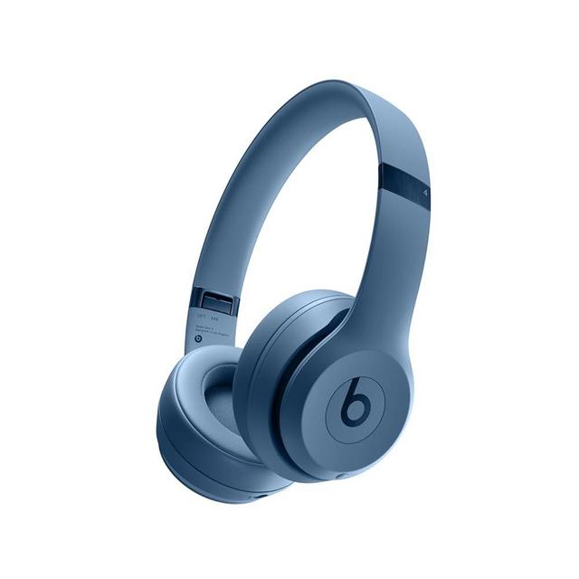 Beats Solo 4 - Wireless Bluetooth On-Ear Headphones, Apple & Android Compatible, Up to 50 hours of Battery Life - Slate Blue