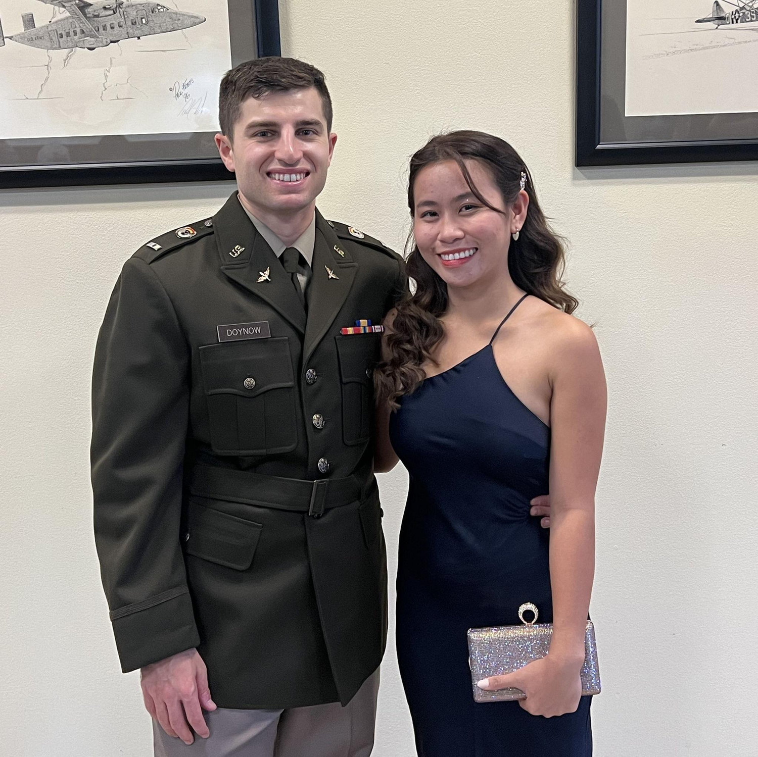 William’s military ball.