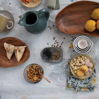 3-Piece Hand-Carved Decorative Bowl Set