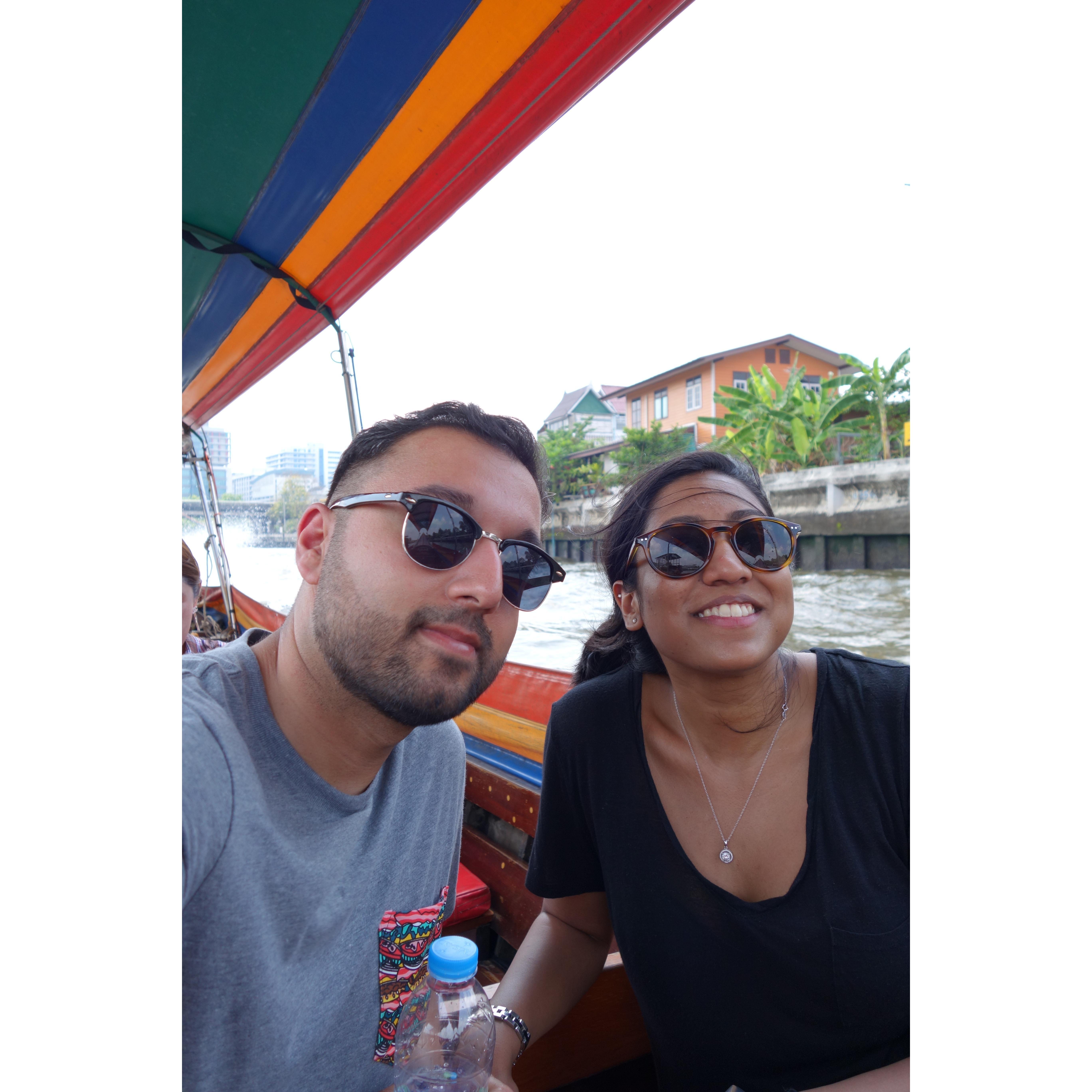 Riverboat in Bangkok, Thailand