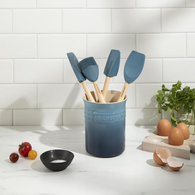 Le Creuset Craft Series 5-Piece Utensil Set with Crock