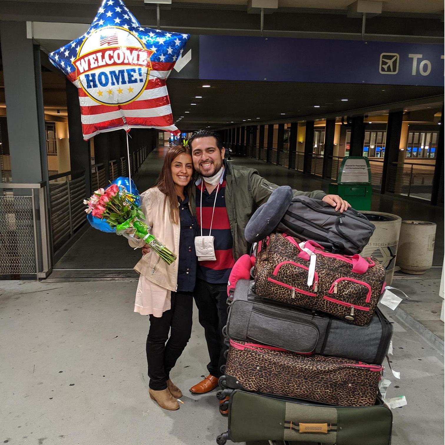 Nuestra llegada a Estados Unidos
