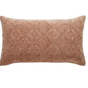 Better Homes & Gardens 14" x 24" Terracotta Crafted Geo Cotton Decorative Pillow