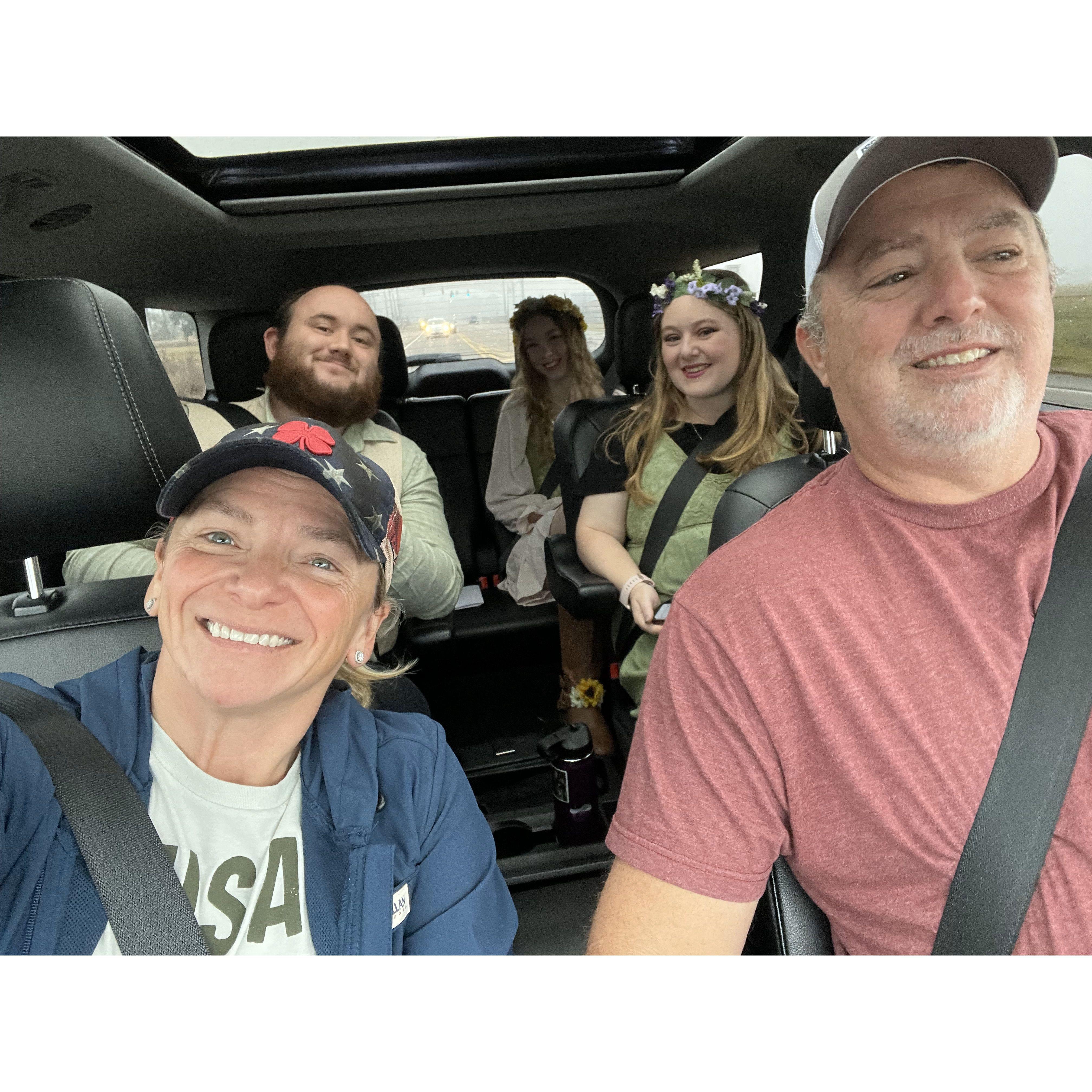 Reinfest - It was a rainy and muddy day, but still had a great time.