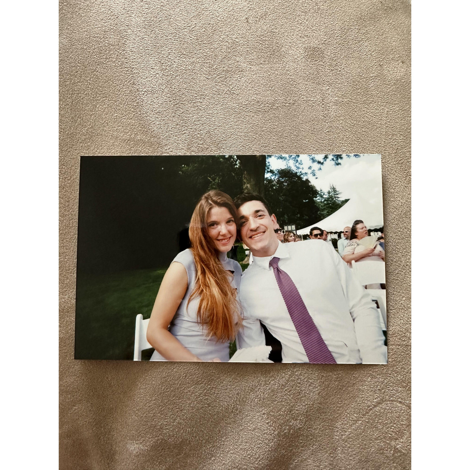 At our friends' wedding in Wisconsin!