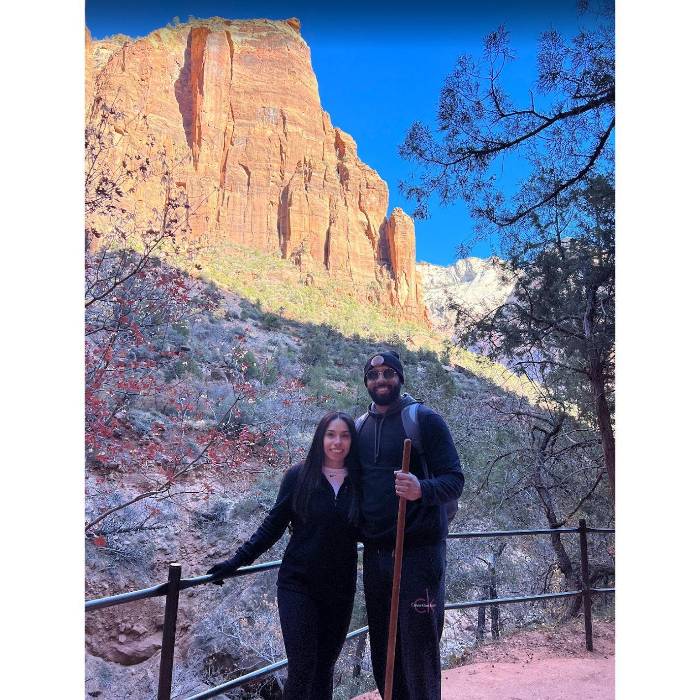 Thanksgiving 2021. Zion National Park