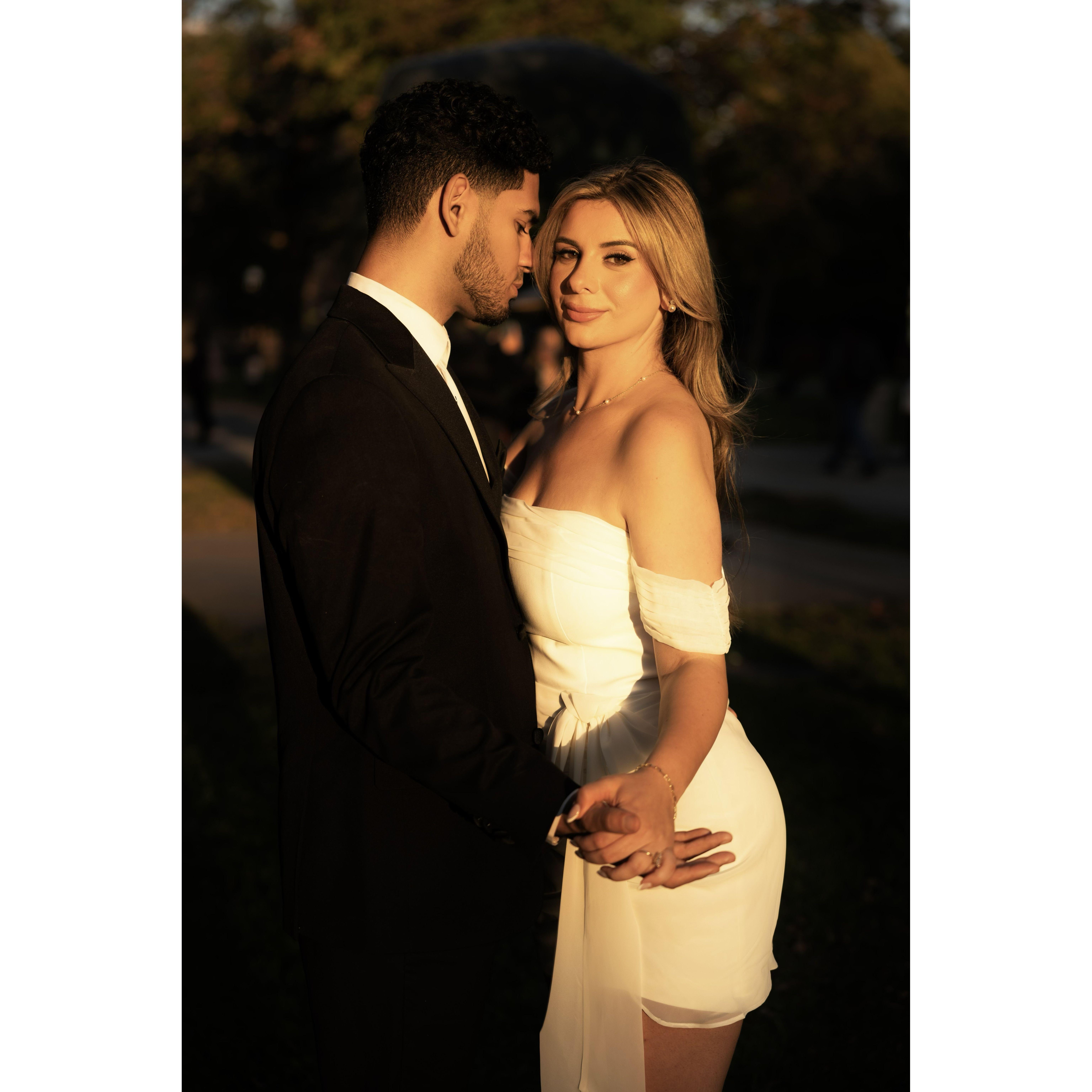 Our first engagement photoshoot