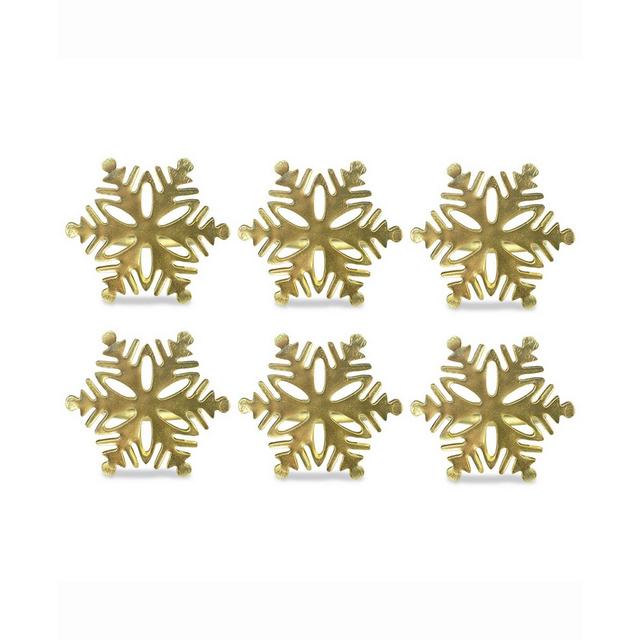 Snowflake Napkin Ring, Set of 6