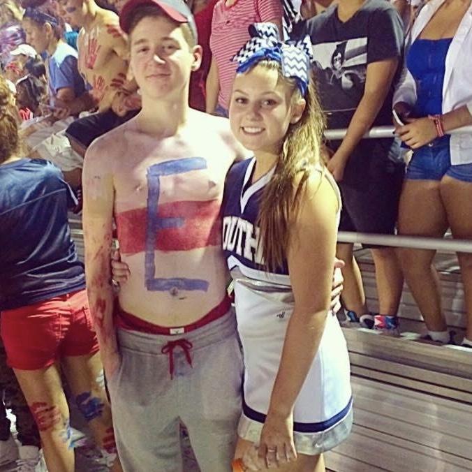 Go Comets! Friday night lights, September 2014