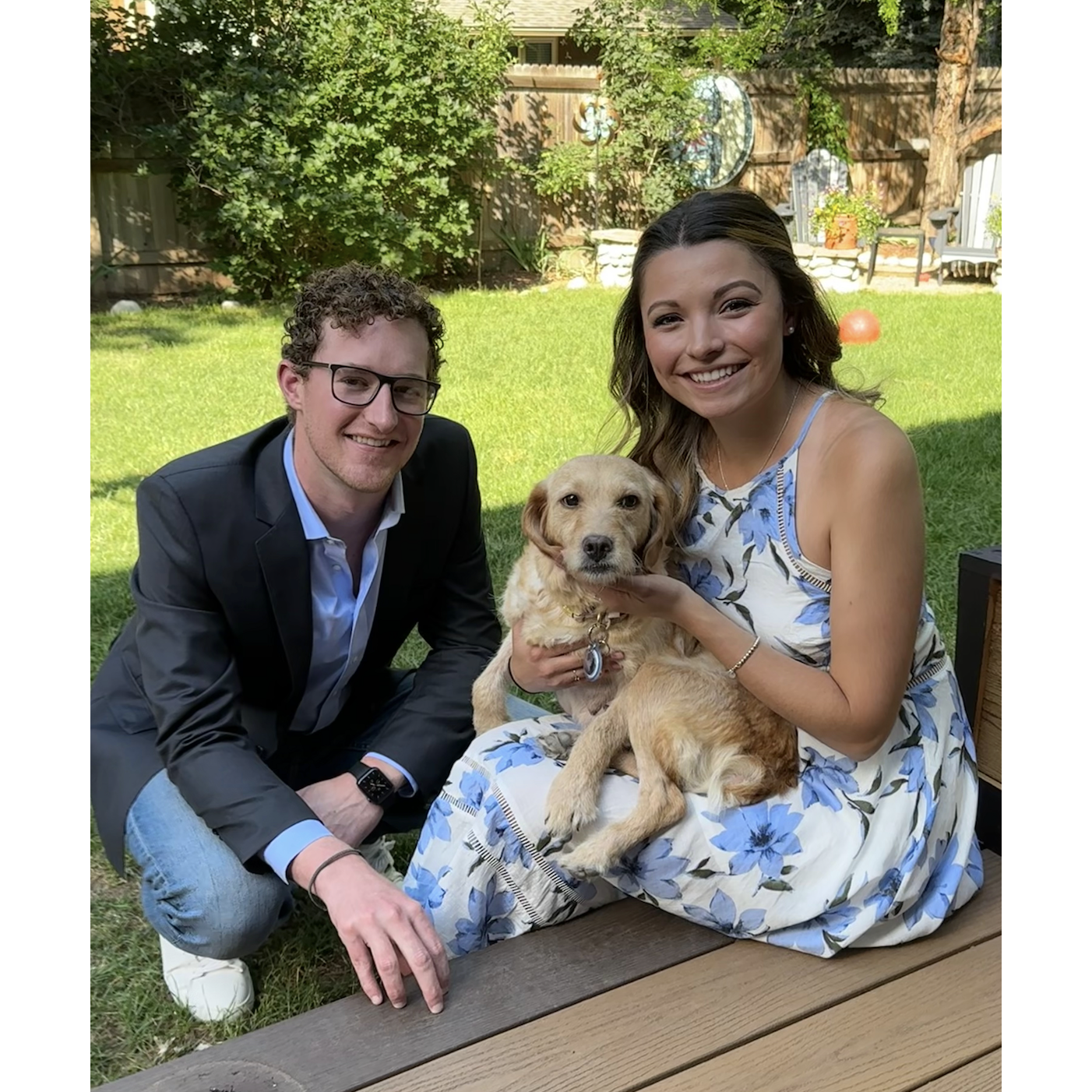We finally adopted a dog, Penny!