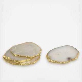 Agate Coaster, Set Of 4