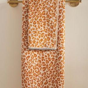 Lola Leopard Bath Towel Collection