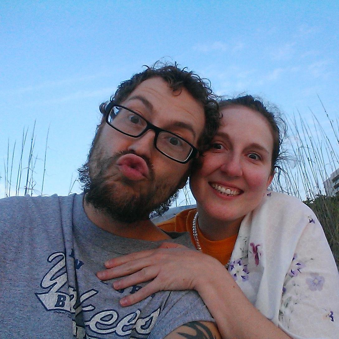 Being Silly at the beach