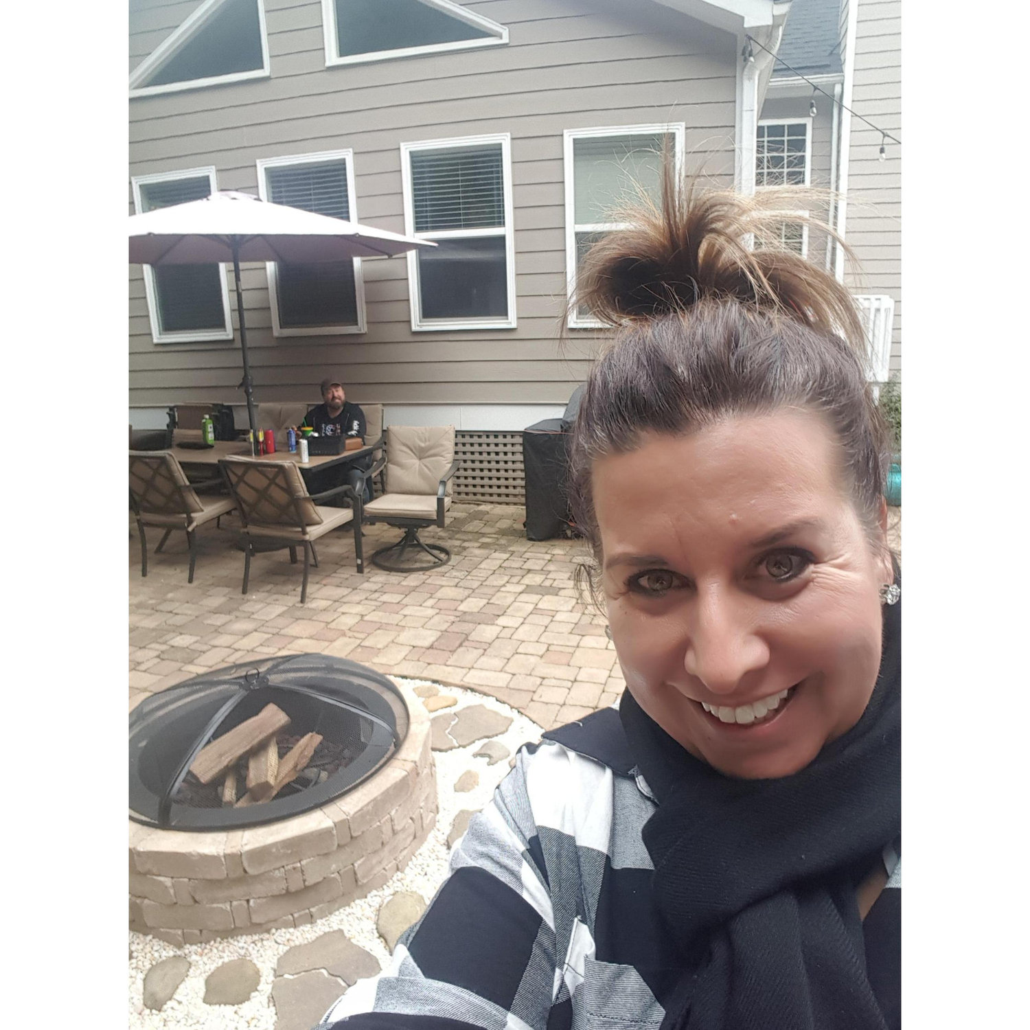 Our thing is sitting in the backyard and enjoying a cigar together. Talking about our day laughing at memes on Facebook or just sitting in silence enjoying the time together.