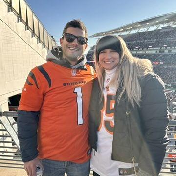 First Bengals game together.