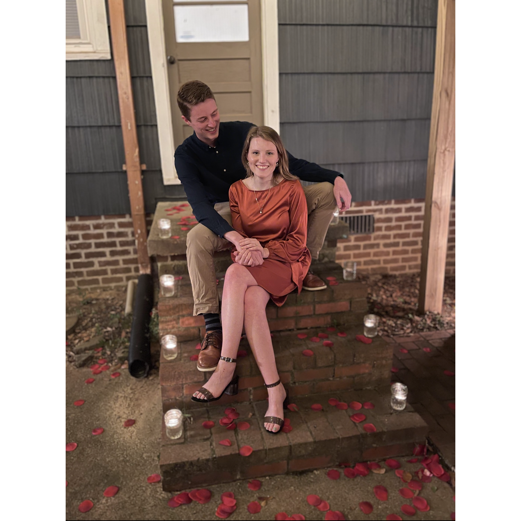 Caleb saw this pose on an Instagram reel and thought we should try it out 😂 it's one of my favorite pics from that day