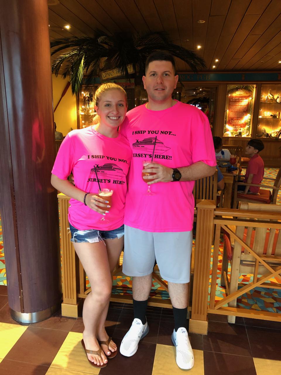 Our first cruise together
