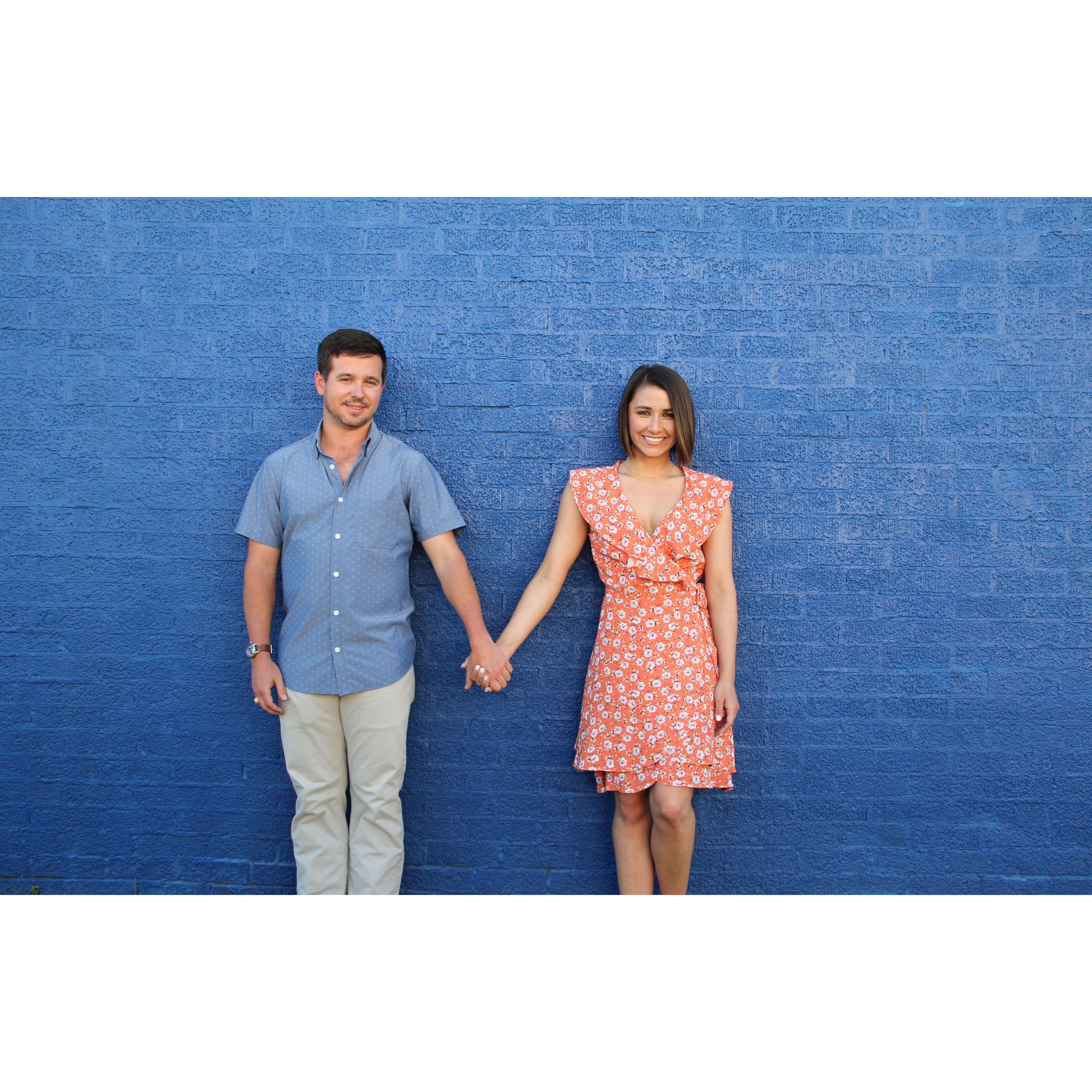 Engagement Photos in Deep Ellum