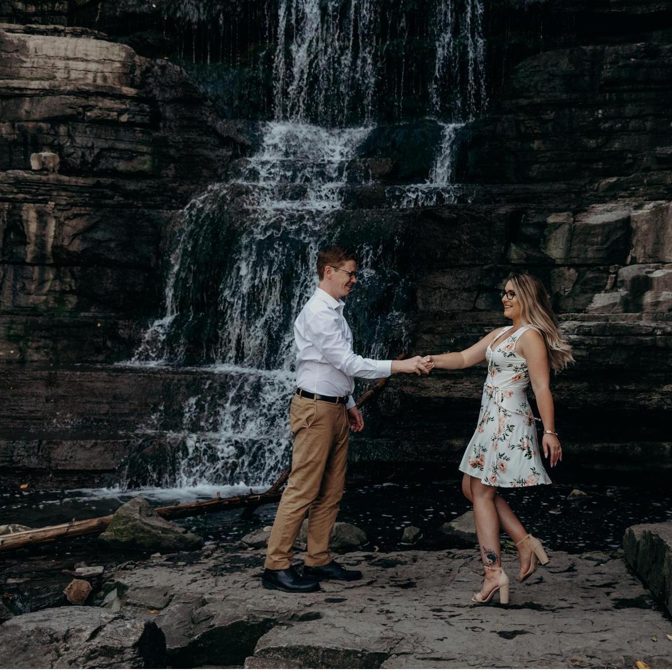 Engagement photos done by Mocha Tree Studios