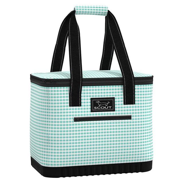 SCOUT The Stiff One Cooler Bag, Insulated Soft Cooler Bag, Leak Proof Large Picnic or Beach Cooler with Hard Bottom (Multiple Patterns Available)
