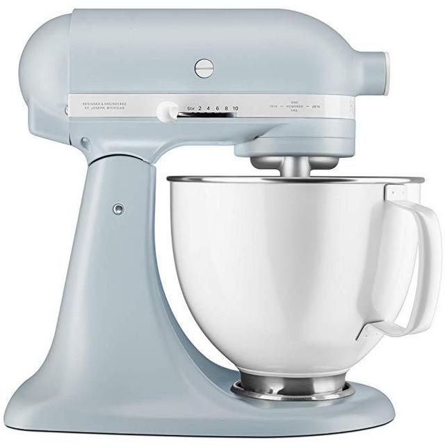 KitchenAid KSM180RPMB 100 Year Stand Mixer, 5 Qt, Misty Blue