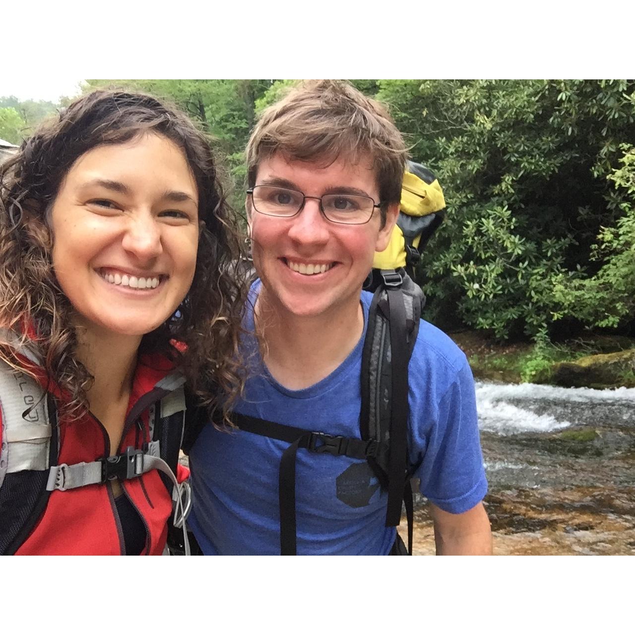 Another fun backpacking trip in Boone, NC!