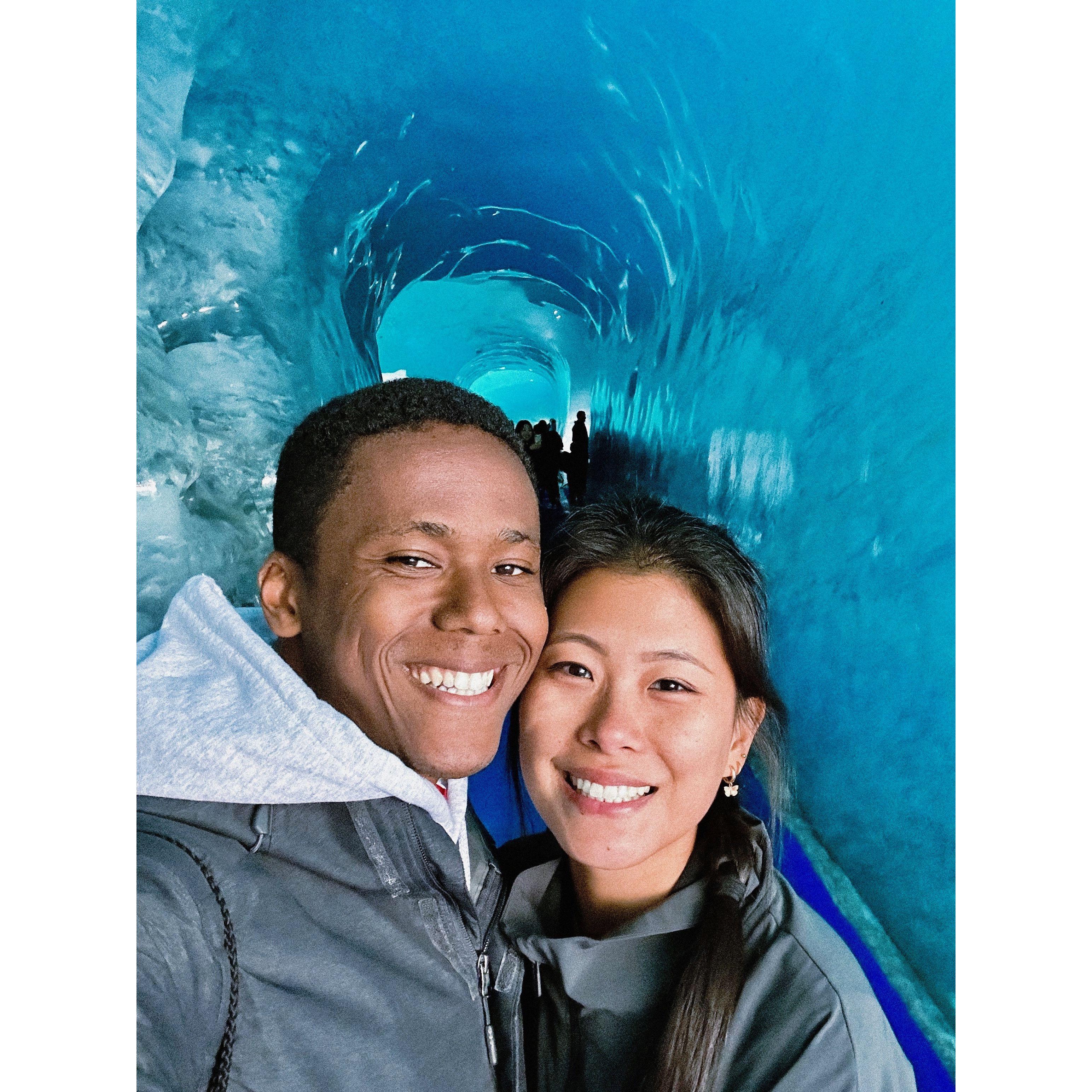 Mer de Glace in French Alps