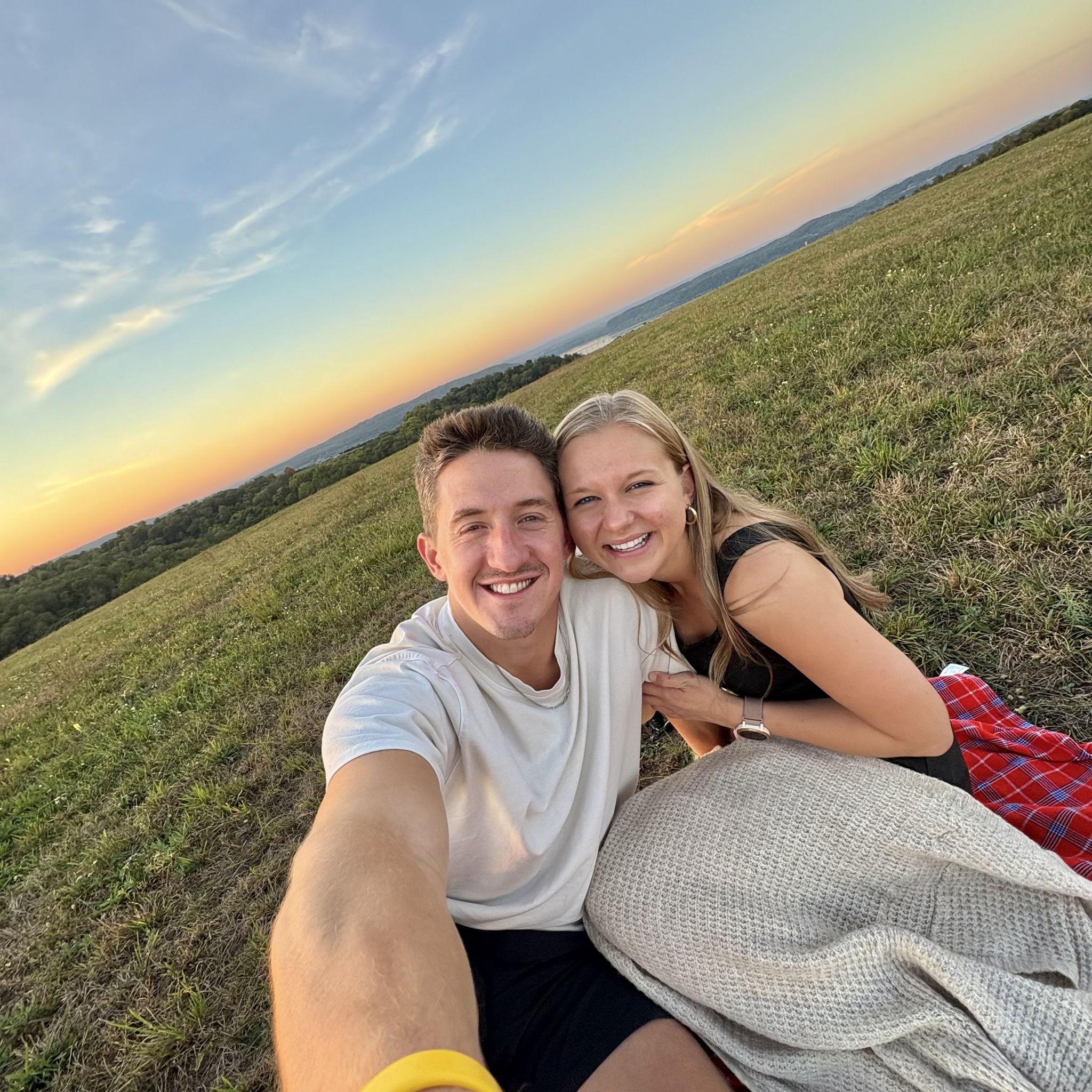 Celebrating our one year with a picnic and our favorite, Pizzeria Luca