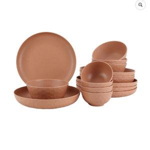 Melamine dinnerware set