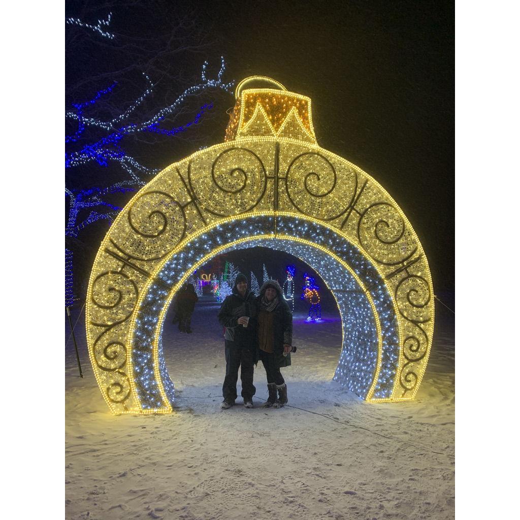 St. Croix Falls holiday lights December 2021