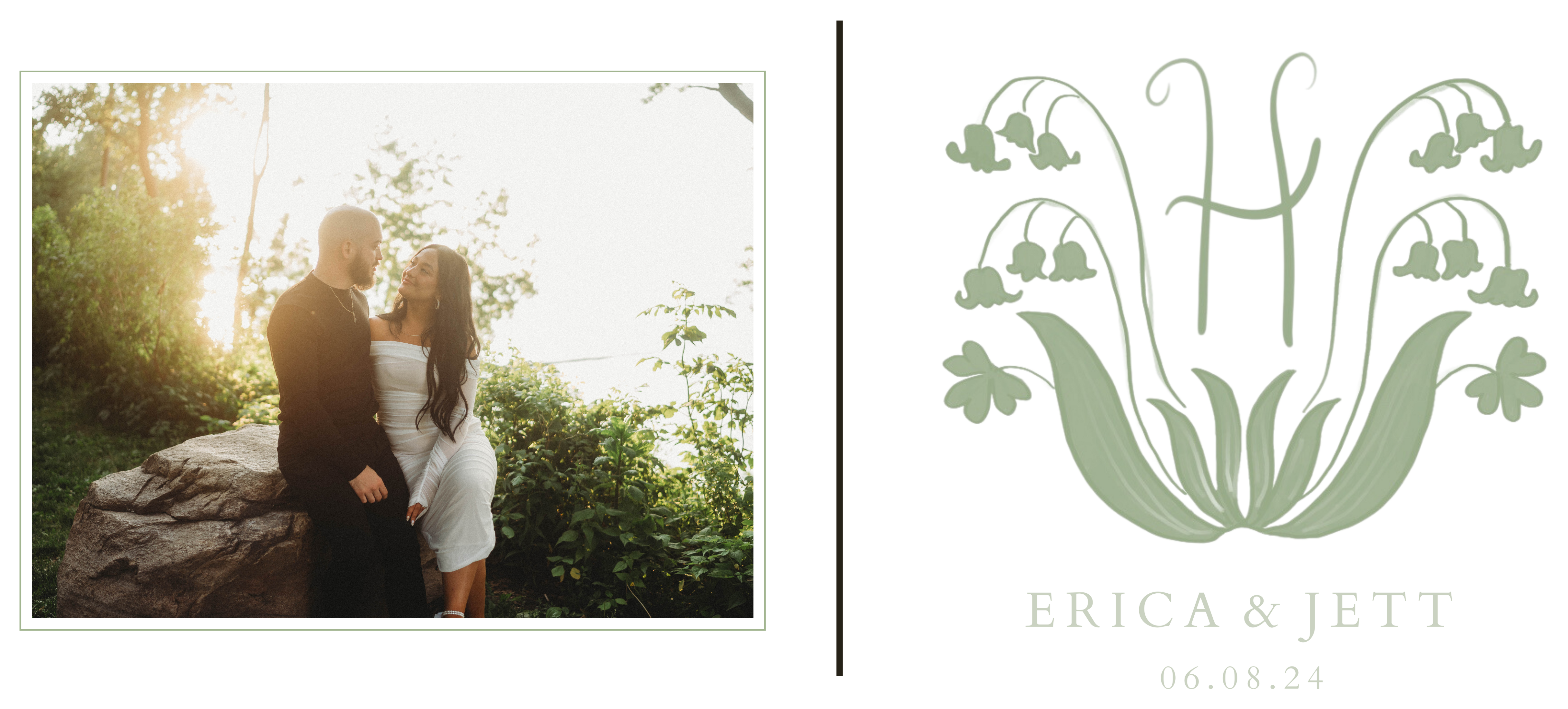 The Wedding Website of Erica Metcalfe and Jett Hurt