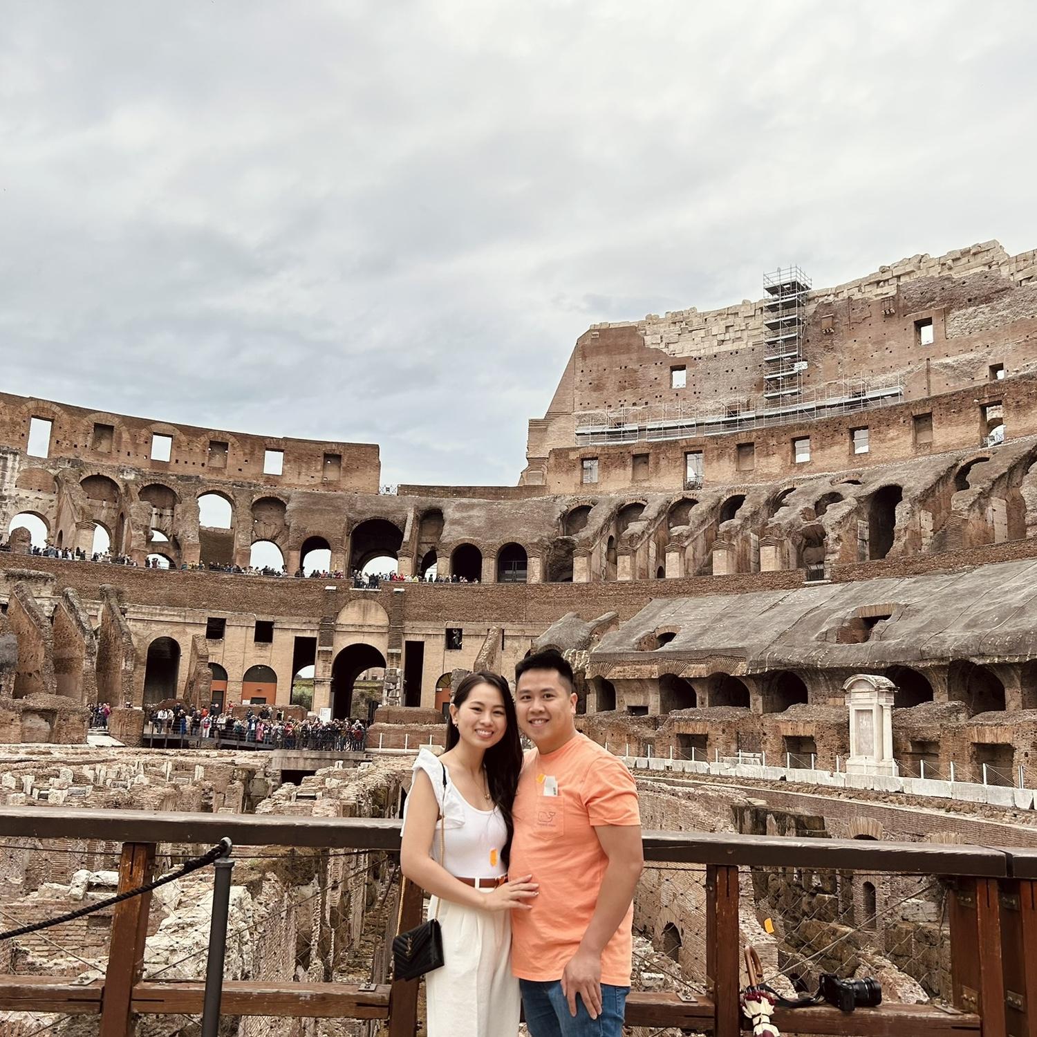 Colosseum? More like Couple-seum ๐