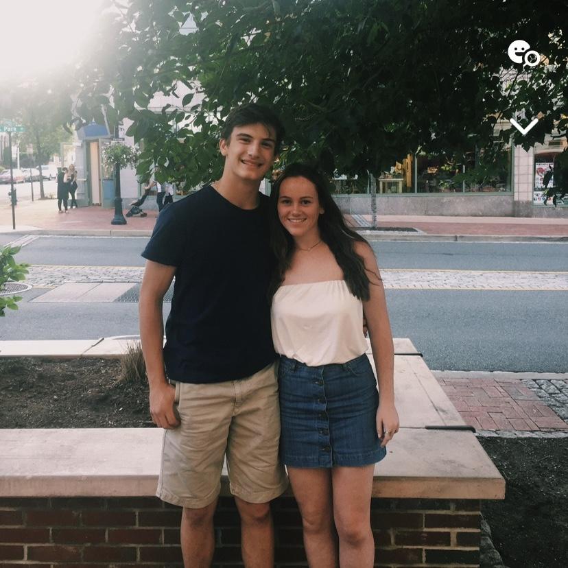 One of our first dates in Montclair
