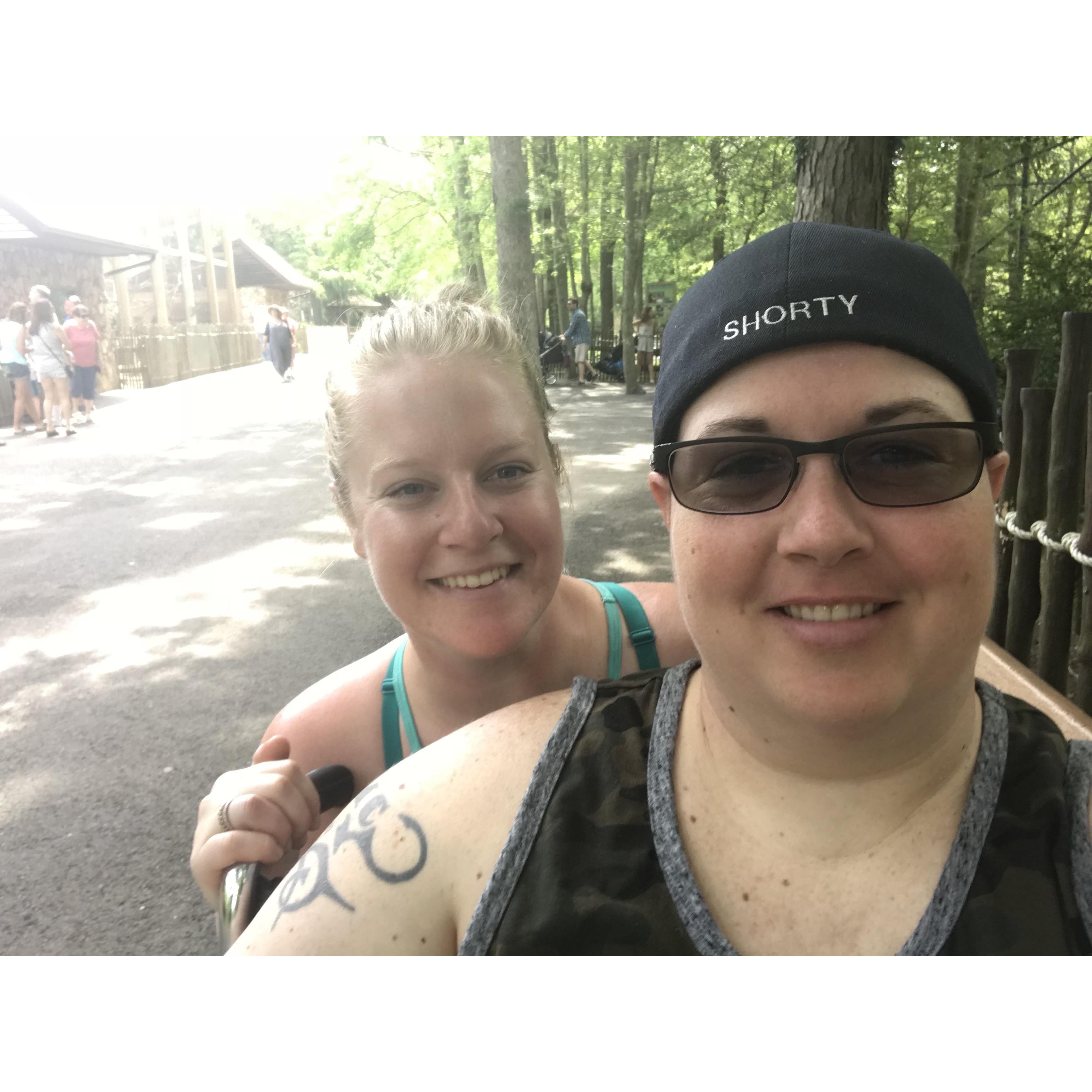 Cape May Zoo 2018 (she sprung me from the sofa after foot surgery)