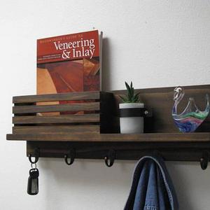 Modern Mail and Key Holder and Wall Organizer